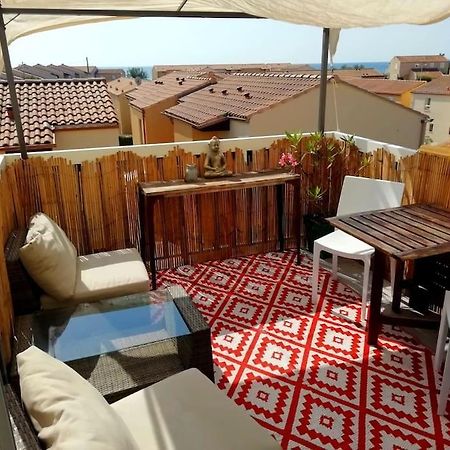 Appart 5P Terrasse Sud Vue Mer, Acces Direct Plage Frontignan Zewnętrze zdjęcie
