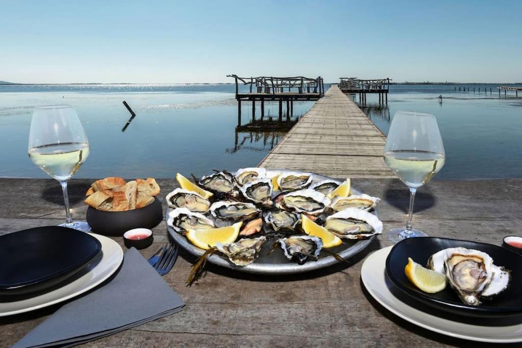 Appart 5P Terrasse Sud Vue Mer, Acces Direct Plage Frontignan Zewnętrze zdjęcie
