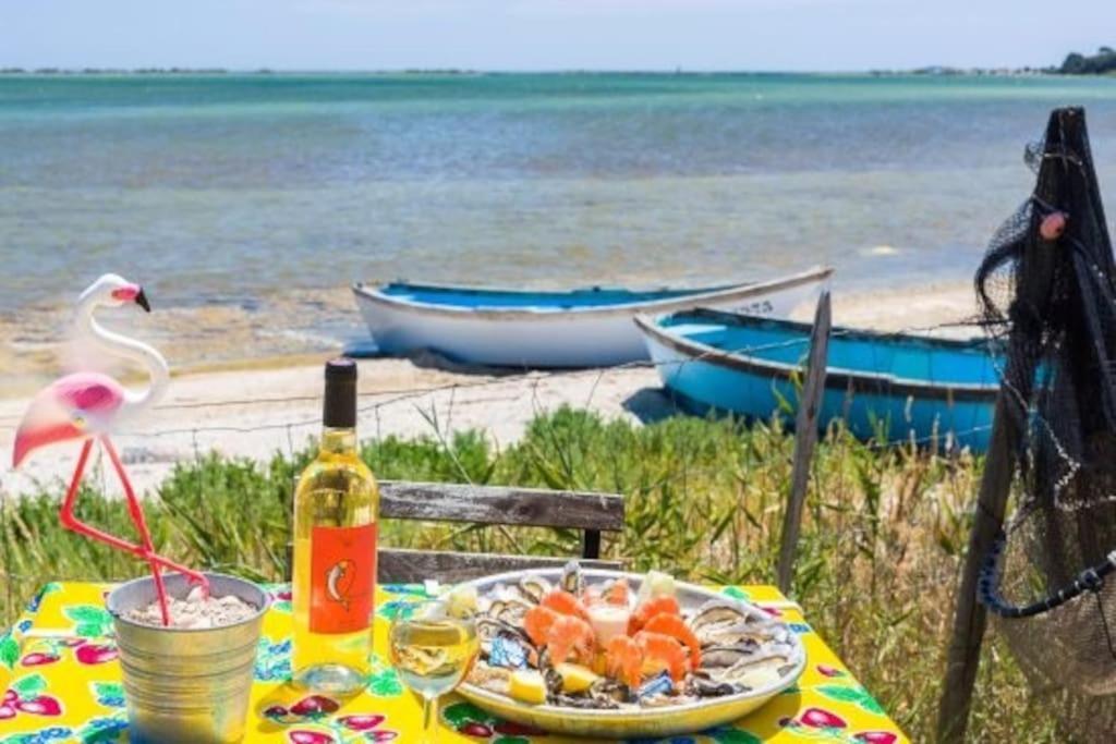 Appart 5P Terrasse Sud Vue Mer, Acces Direct Plage Frontignan Zewnętrze zdjęcie