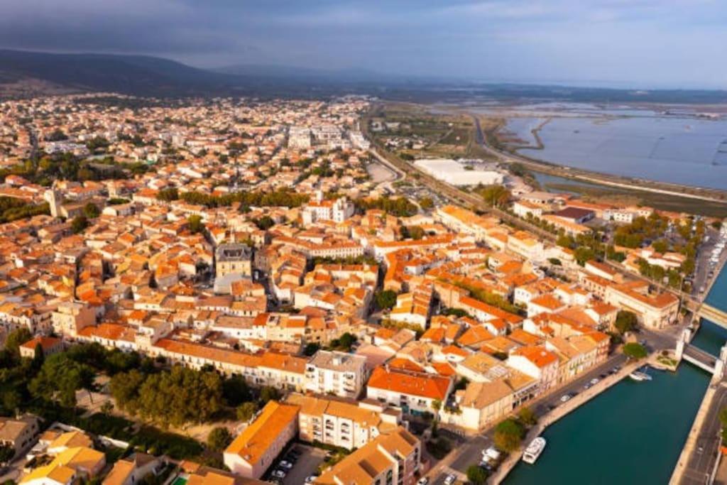 Appart 5P Terrasse Sud Vue Mer, Acces Direct Plage Frontignan Zewnętrze zdjęcie